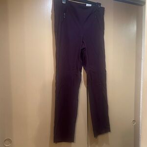 Michel Studio Women's Dark Purple Straight Leg Pants